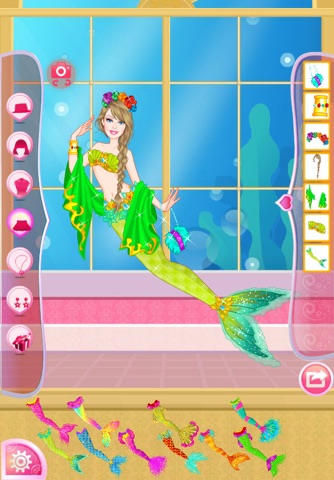 Mafa Mermaid Princess Dress Up screenshot 3