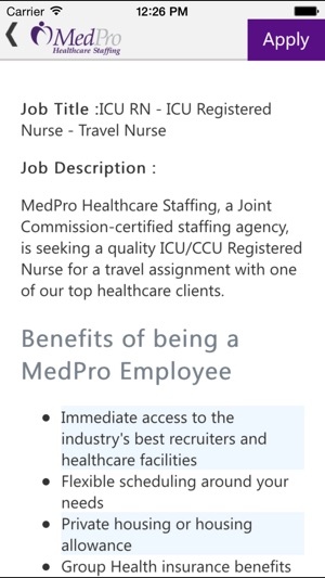 MedPro Top Jobs(圖5)-速報App