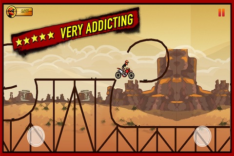 Extreme Motocross : Real Offroad Pocket Motor Bike Skills Madness Game Free screenshot 4