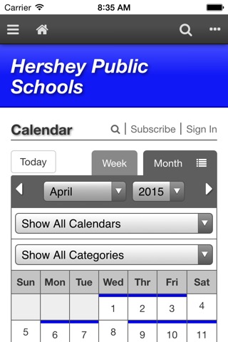 Hershey Public Schools screenshot 2