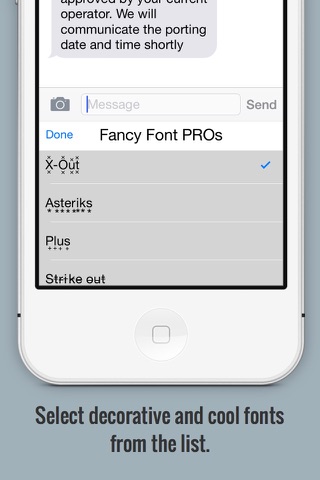 Fancy Font Keyboard - iOS8 Custom keyboard with cool fonts screenshot 3