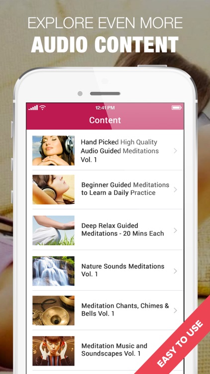 1000 Guided Meditations - Simple Relaxation & Calm screenshot-3