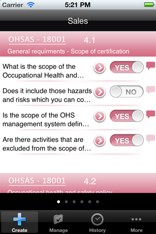 Nifty ISO OHSAS 18001 screenshot 3