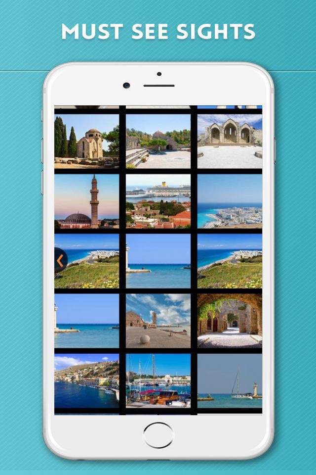 Rhodes Travel Guide and Offline City Map screenshot 4