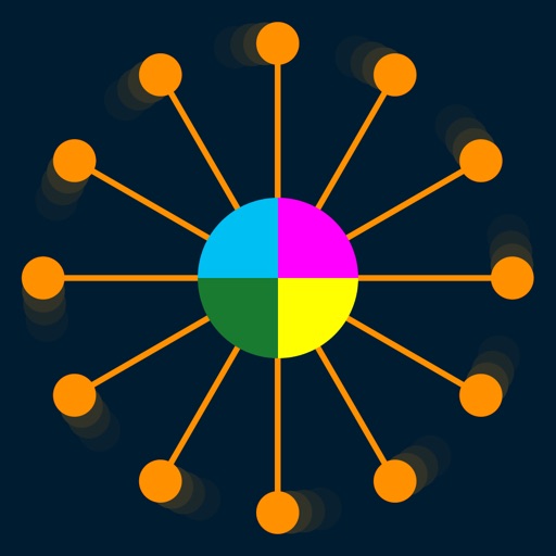 Dot Color Shooter Crazy - Shoot to Wheel Challenge icon