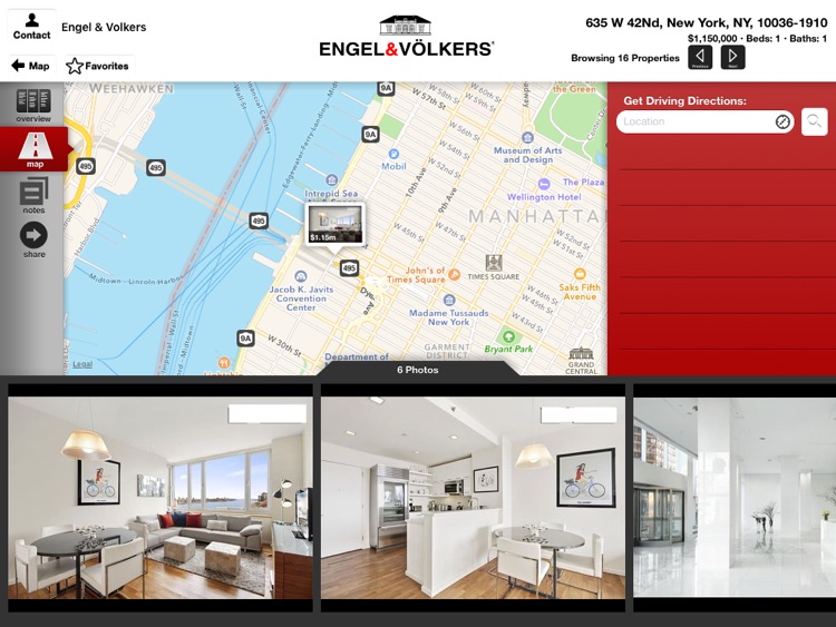EV Real Estate Search for iPad