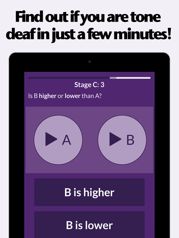 Tone Deaf Test: Check for pitch deafness screenshot