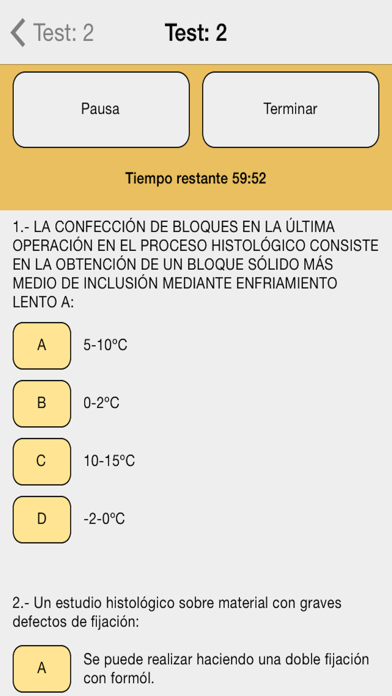 How to cancel & delete Anatomía Patológica Test from iphone & ipad 3