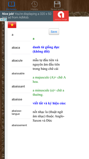 French Vietnamese Dictionary Offline Fre