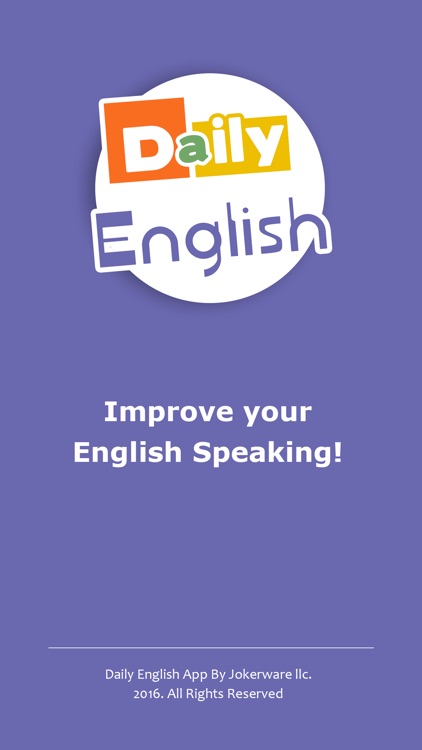 Daily English - Speak English Fluently