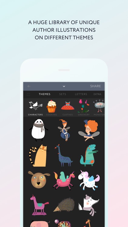Lil World - illustrated world on your photo