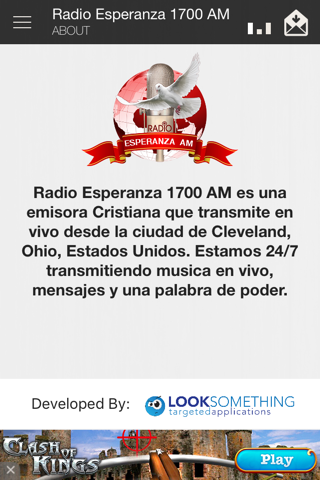 Radio Esperanza 1700 AM screenshot 4