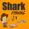 Shark fishing game and big fish  hunter in deep sea underwater world