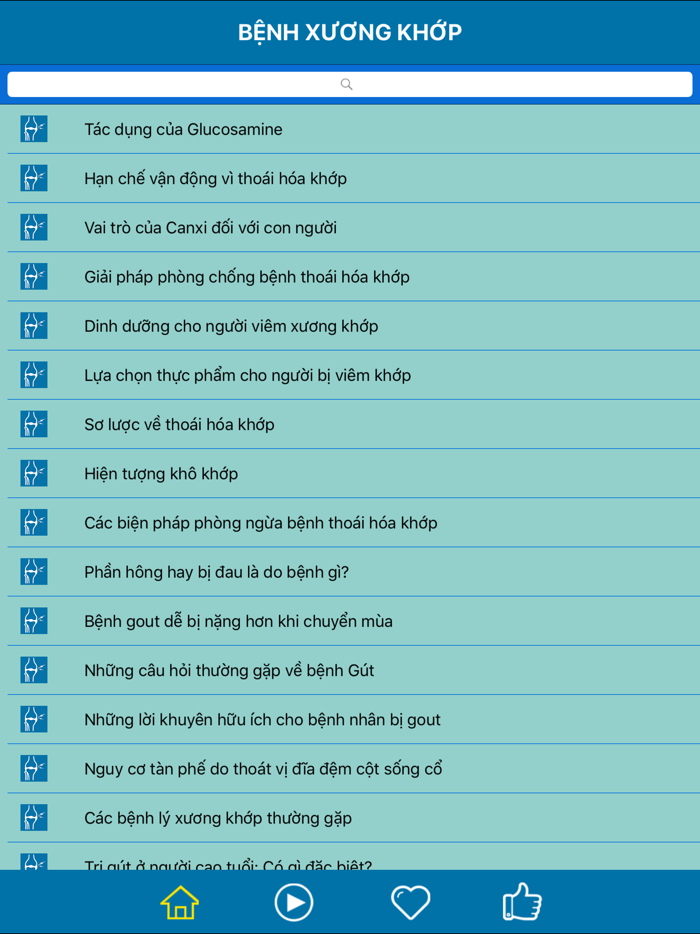 Bệnh Xương Khớp