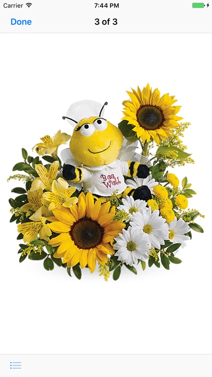 Get Well Flowers Sticker - Flower Bouquet