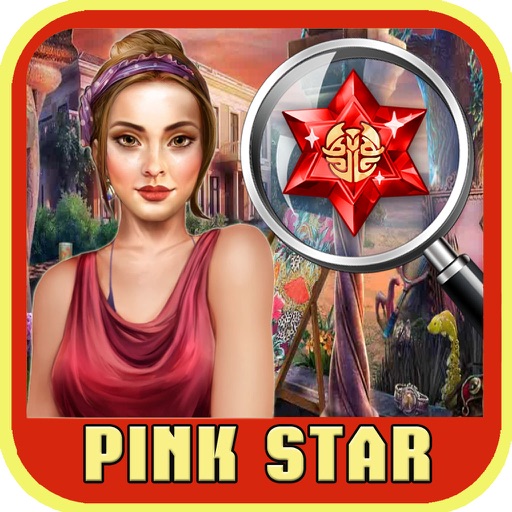 Free Hidden Objects:Pink Star Hidden Object