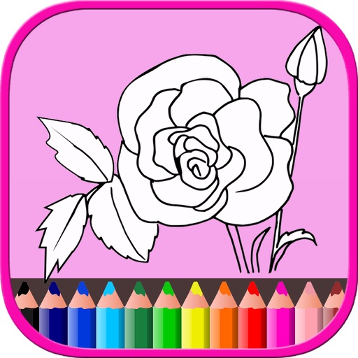 Coloring Book For Girls Free! icon