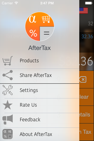 AfterTax - Sales Tax and Gratuity - Tipping screenshot 3