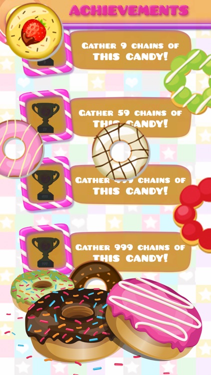 Donut Cookie - Crush Dazzle Puzzle 4 match screenshot-4