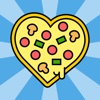 I Love Pizza Sticker Pack