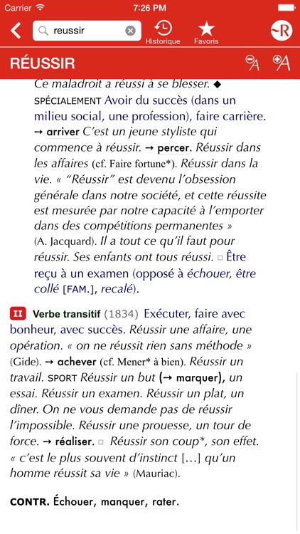 Le Petit Robert de la langue française screenshot-3