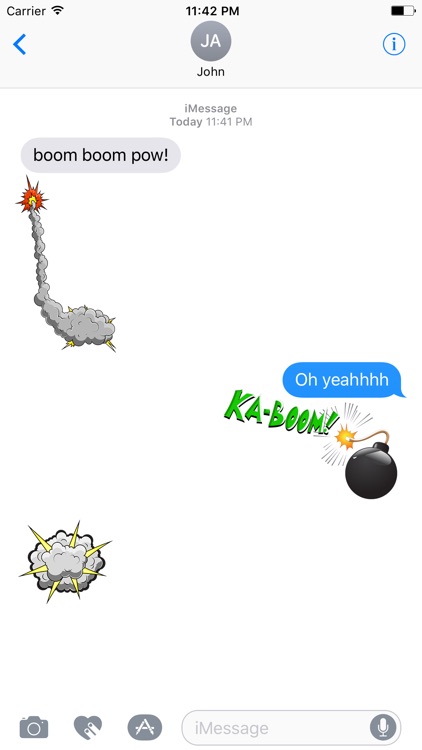 COMIc EXPLOSIOn Stickers