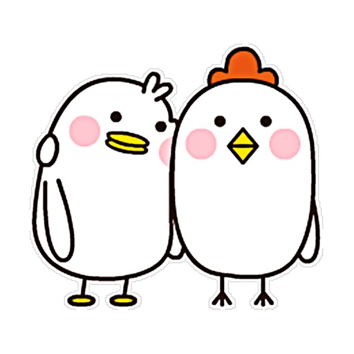 Lovely Couple Chicks icon