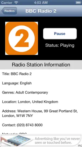 Game screenshot UK Radio Live (United Kingdom) hack