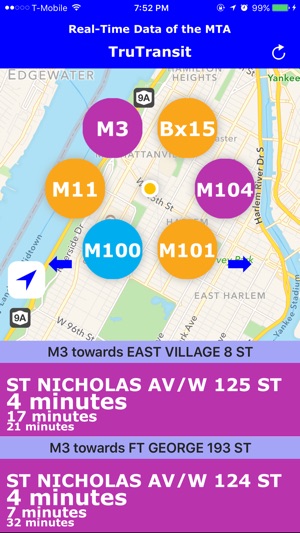 TruTransit - Real Time MTA Bus Data(圖1)-速報App