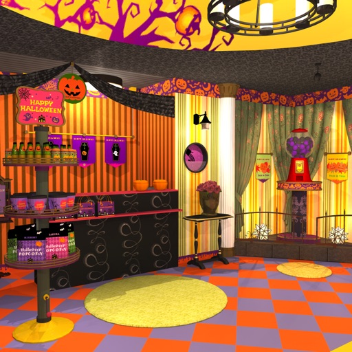 Escape a Halloween Candy Shop iOS App