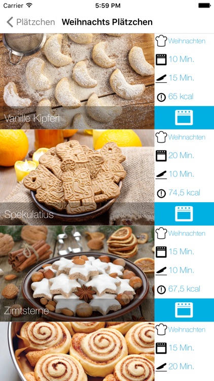 Weihnachtsplätzchen Low Carb - die leckersten Backrezepte screenshot-3