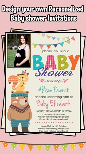 Baby Shower Invitations & Frames