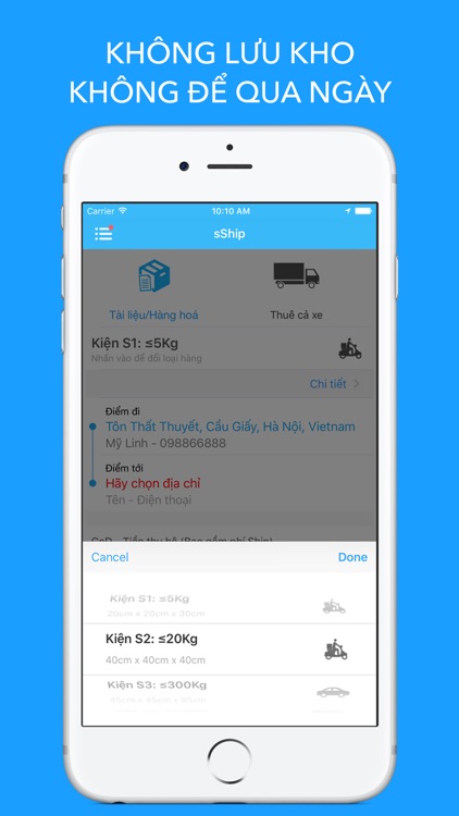 sShip - Công Nghệ Vận Chuyển screenshot-3