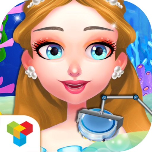 Ocean Girl's Lungs Surgery - Mermaid Emergency iOS App