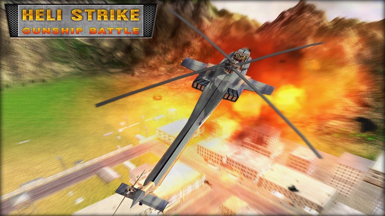 Heli Strike Gunship Battle 3D screenshot-3