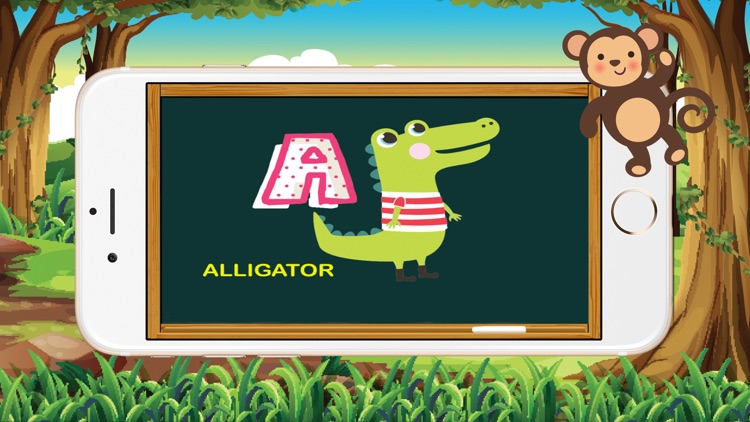 ABC Animals Alphabet Tracing Flash Cards for Kids screenshot-3