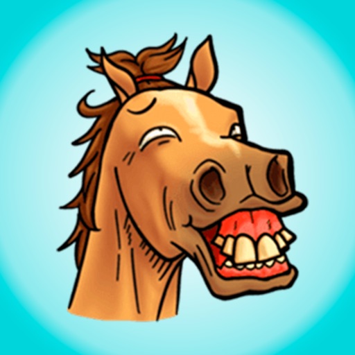 Funny Crazy Horse - Stickers for iMessage