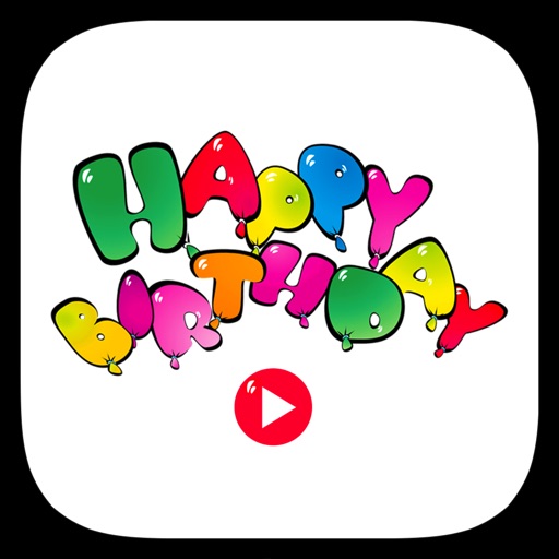 Animated Happy Birthday Stickers icon