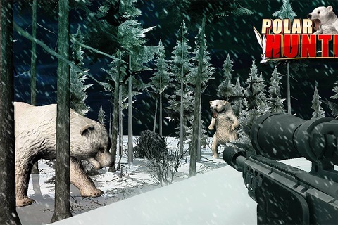 Arctic Polar Bear Animal Hunting Simulator - Sniper GO screenshot 4