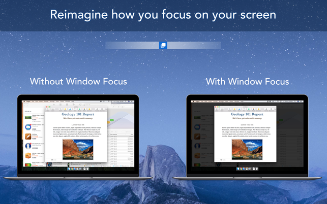 ‎Window Focus - Dim Screen Screenshot