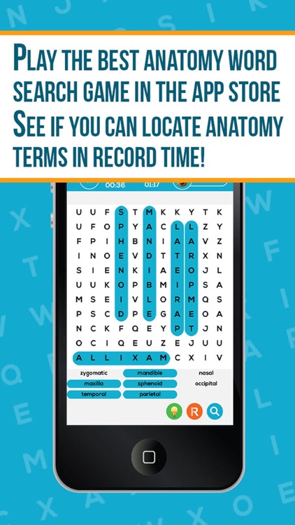 Anatomy Word Search- Medical Terms Game screenshot-0