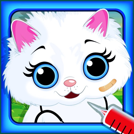 Cute Pet Hospital Icon