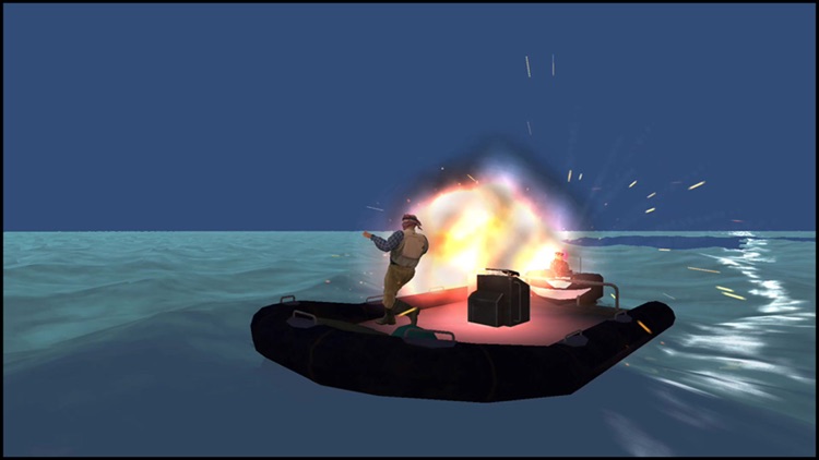 Fly Submarine Car: Police Boat Pro screenshot-4