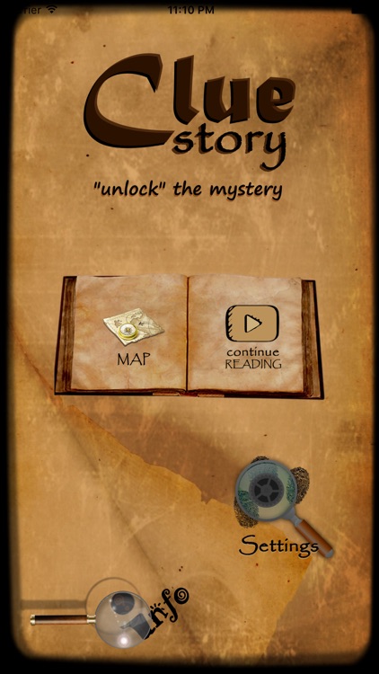 Clue Story - Interactive Novel with Riddles