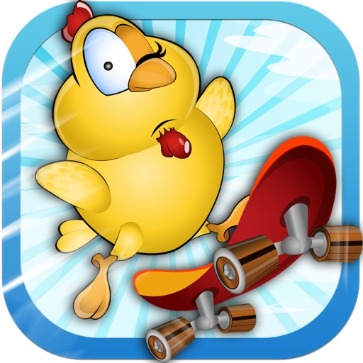 Baby Chicken Joyride - A Tiny Farm Animal Skater iOS App