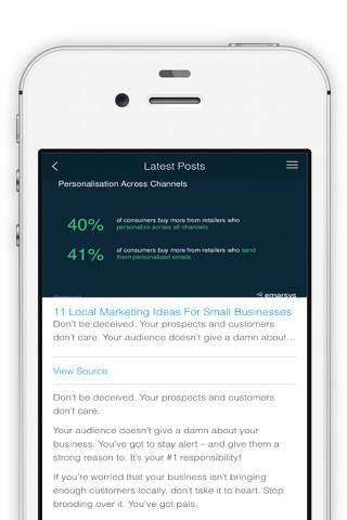 BuildFire Mobile Marketing Blog screenshot 3
