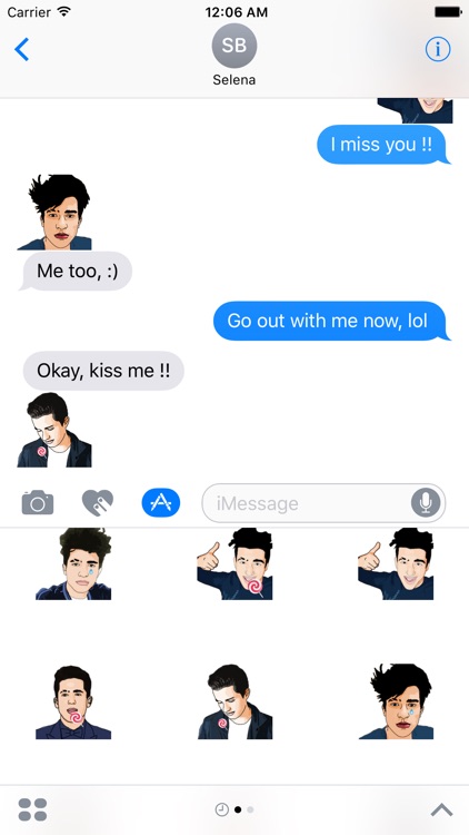 Char Moji Stickers