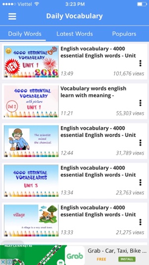 English Daily Vocabulary - 4000 essential words(圖1)-速報App