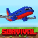 Aircraft Survival . Gioco di Aerei de Blocchi 3D icon