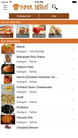 Game screenshot Güncel Yemek Tarifleri mod apk